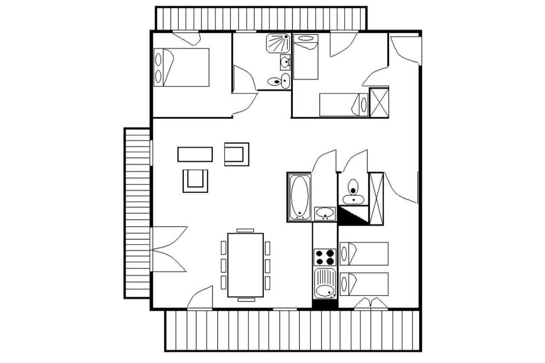 Residence Les Cristaux - Appartement Accueillant & Renove - Proche Des Pistes - Balcon - Sauna - Hammam - Wifi Mae-0254 سان-مارتن-دي-بيفيل المظهر الخارجي الصورة